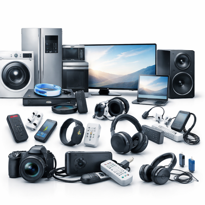 Electronics – TVs, Home Appliances, Audio, Gadgets & Power Solutions