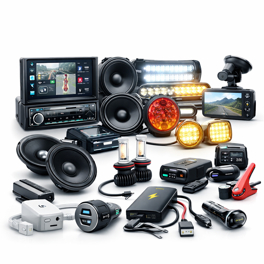 Automotive Electronics – Car Audio, Lights, Power & Accessories