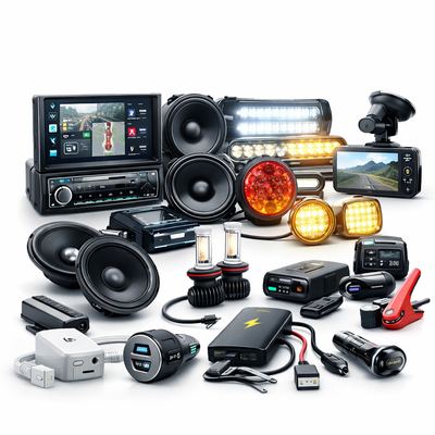 Automotive Electronics – Car Audio, Lights, Power & Accessories