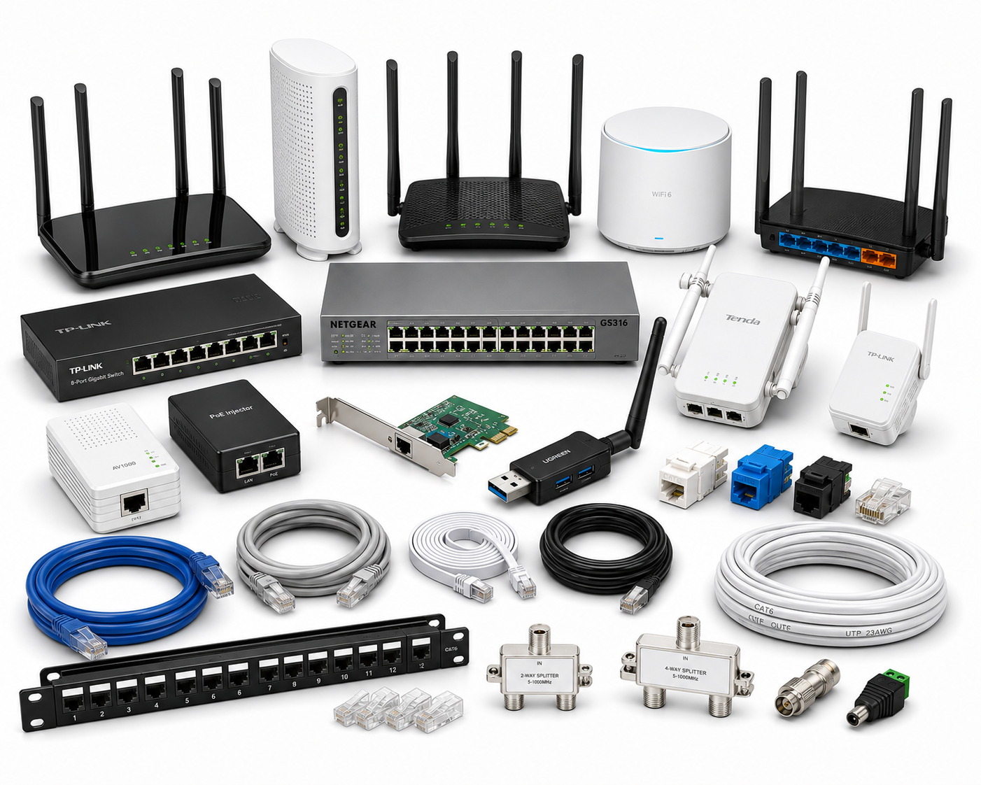 Networking Components South Africa | Devices, Cables & Adapters