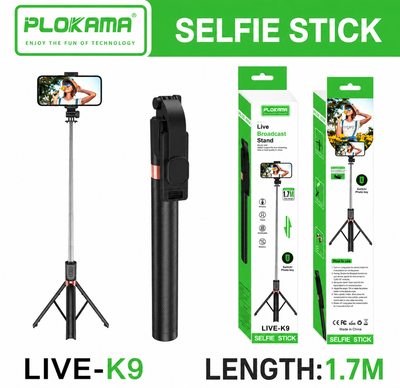 Plokama LIVE-K9 170cm Selfie Stick