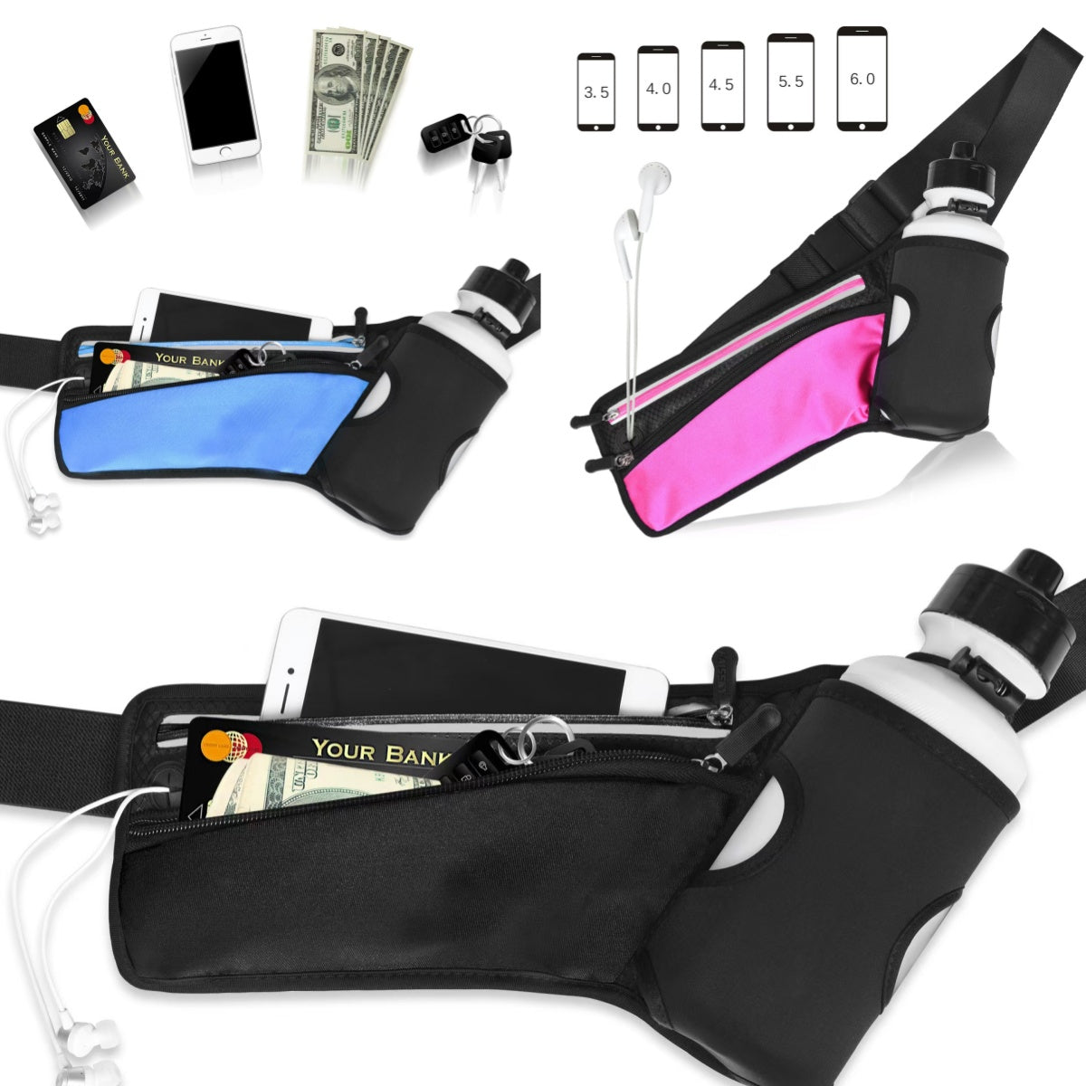 A-133 Sport Water Bottle Belt