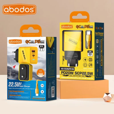 Abodos AS-CS286 QC4.0+PD 22.5W -  Type-C