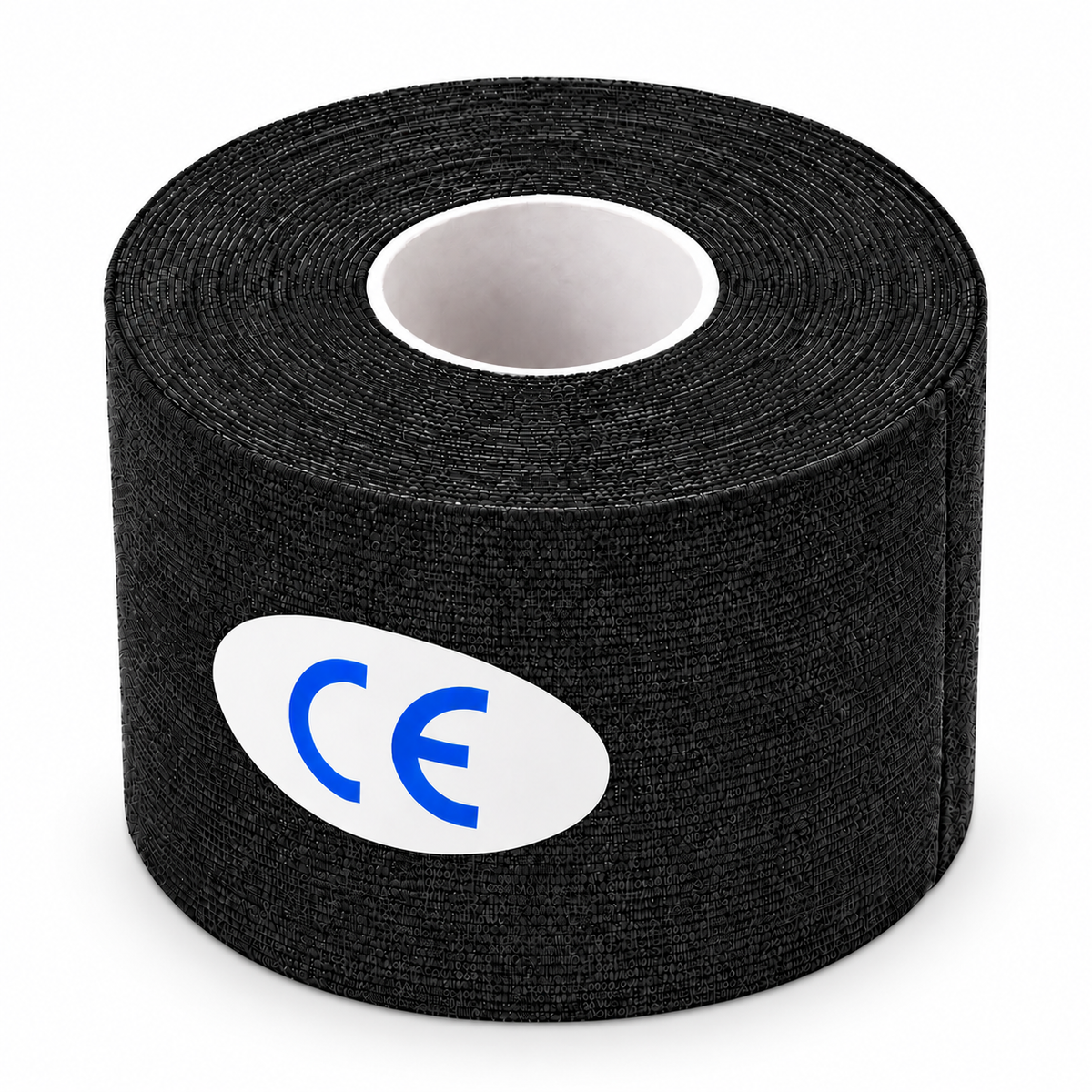 Kinesiology Tape – Elastic Sports & Muscle Support Tape (5cm*5cm) - Black