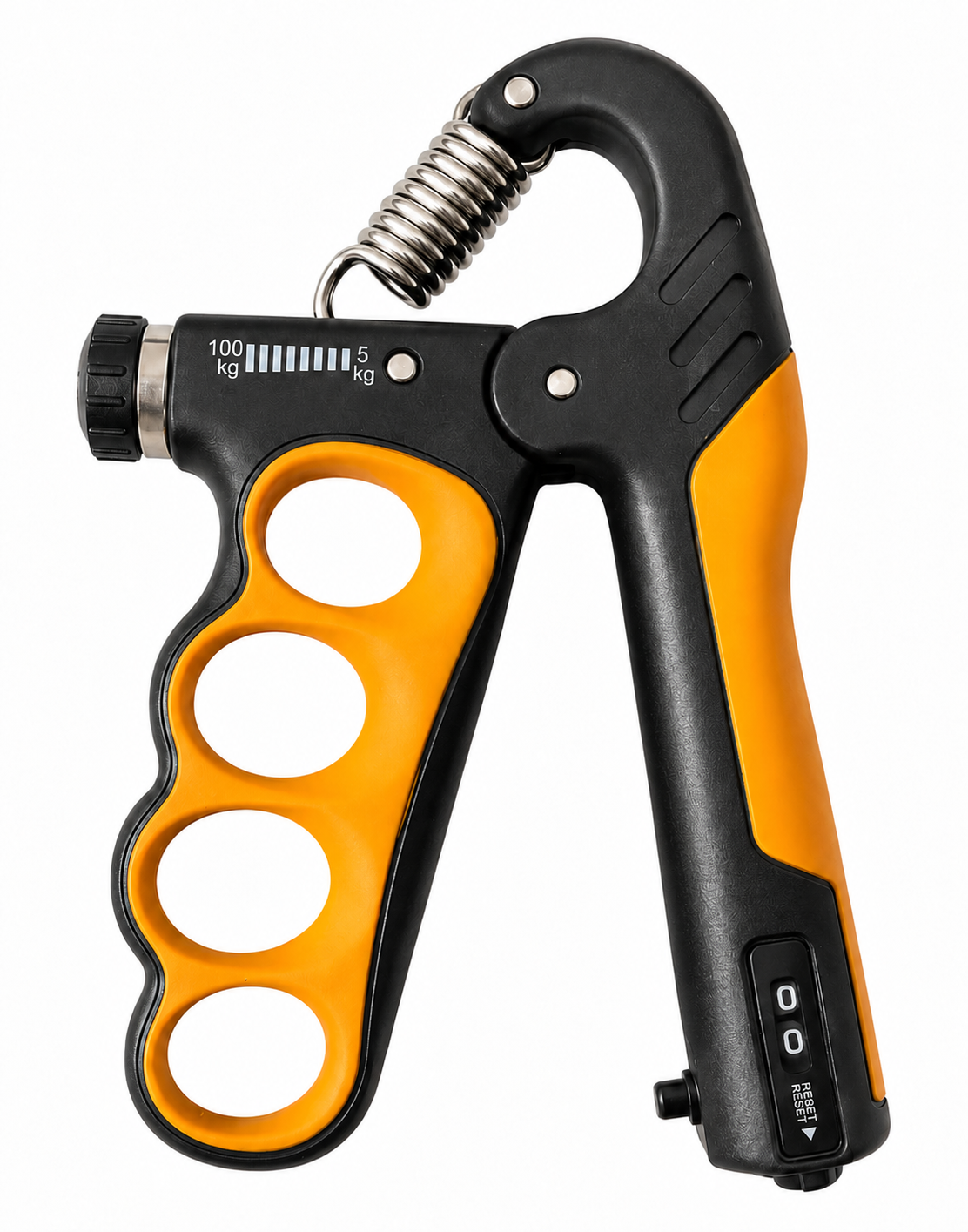 Adjustable Hand Grip Strengthener with Repetition Counter