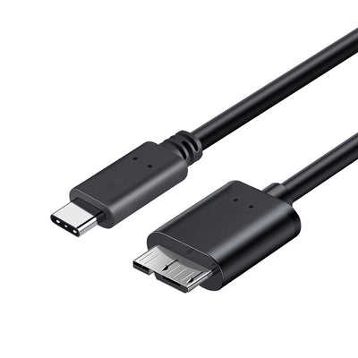 Micro-B to Type-C External HDD Cable