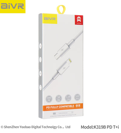 Aivr K319 PD Type-C to iPhone Cable