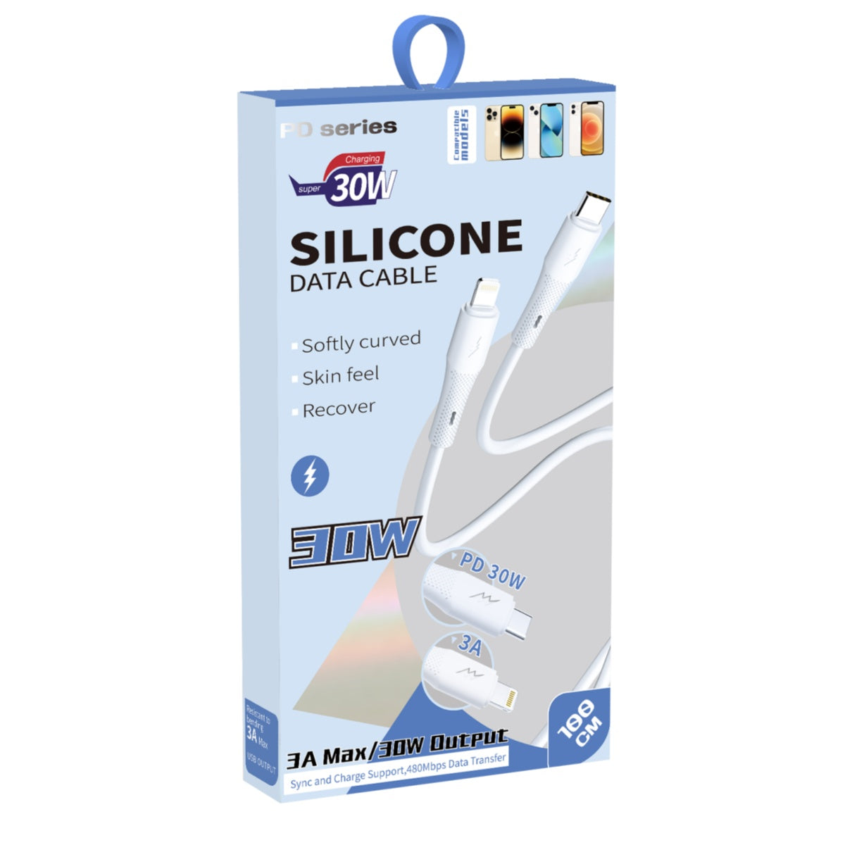 Aivr K378H PD 30W Type-C-iPhone Cable