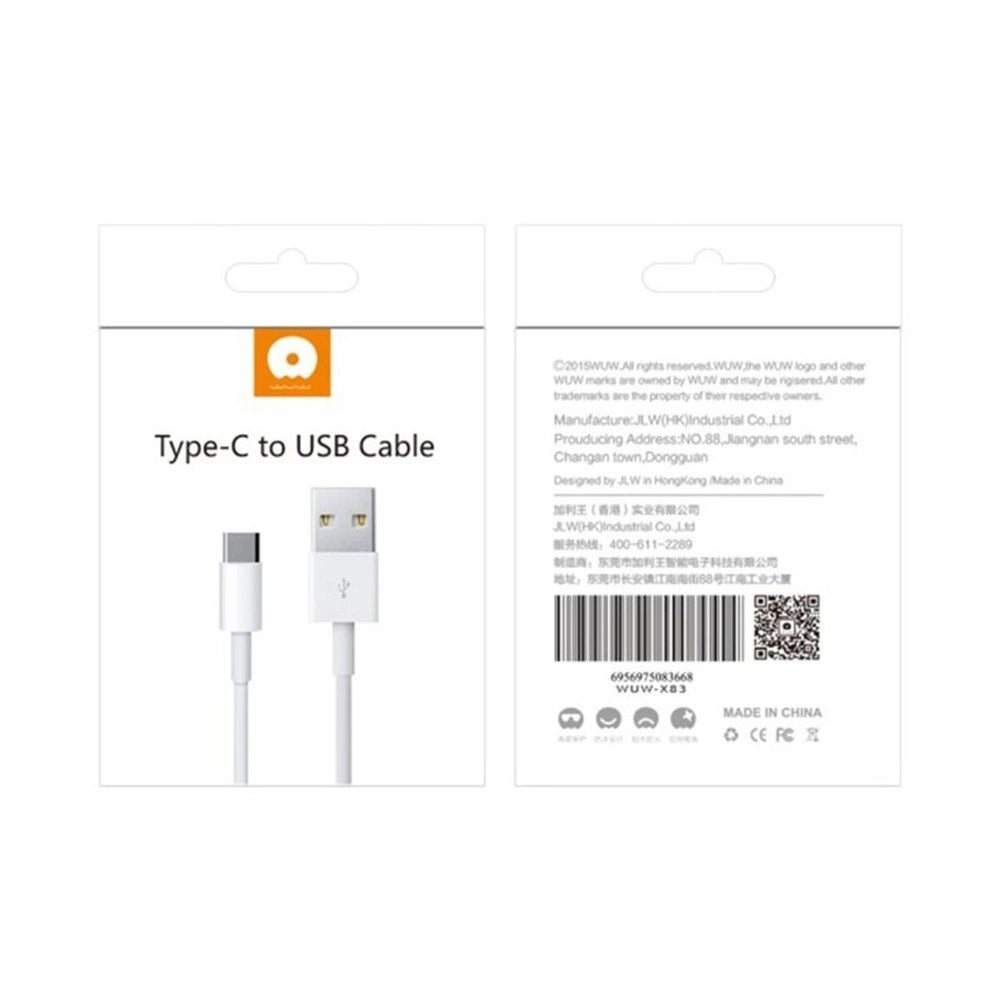 WUW-X83 2A 1M Type-C Cable