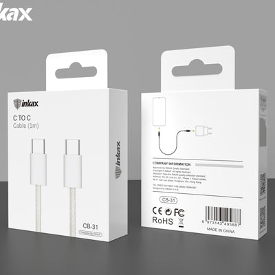 Inkax CB-31 60W Type-C ~ Type-C Cable