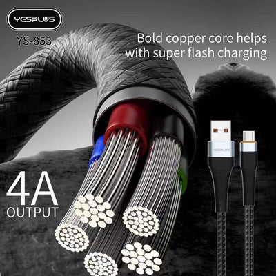 YESPLUS YS-853 4A Micro Cable