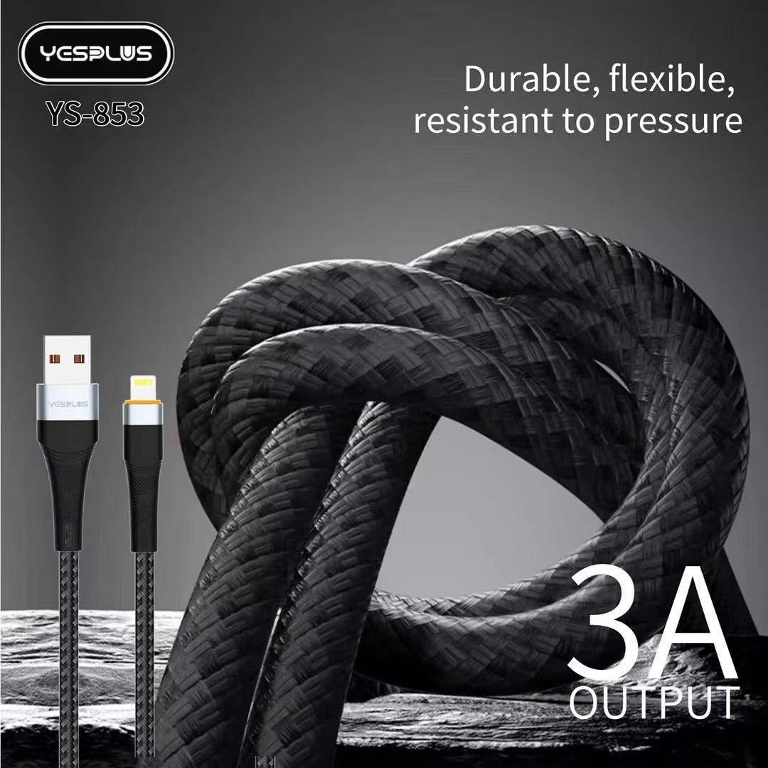 YESPLUS YS-853 3A iPhone Cable
