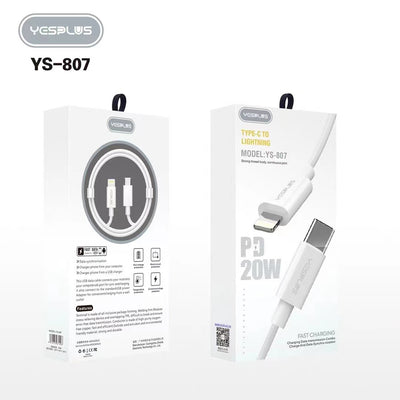 YESPLUS YS-807 PD-iPhone 27W Cable