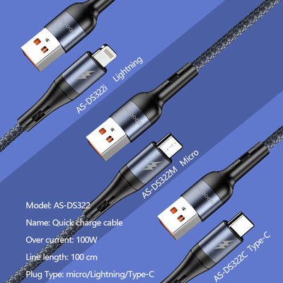 Abodos AS-DS322I 6A iPhone Cable