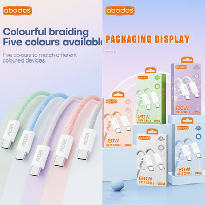 Abodos AS-DS387 120W Type-C Cable