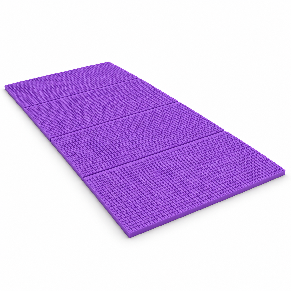 Foldable EVA Exercise Mat (5mm) - Purple