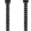 Goobay Lightning USB-A Textile 1m Cable with Metal Plugs