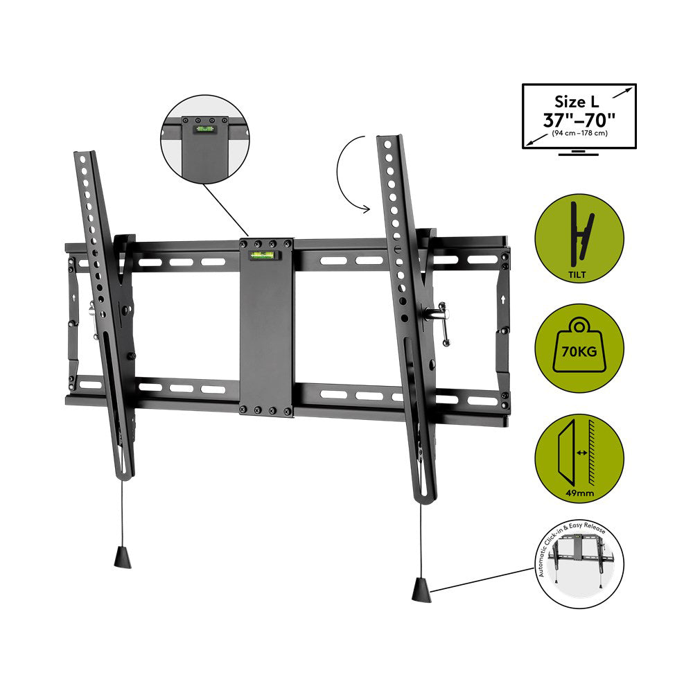 Goobay TV Wall Mount Pro Tilt L For Tvs From 37 To 70 Up To 70 Kg - additional view