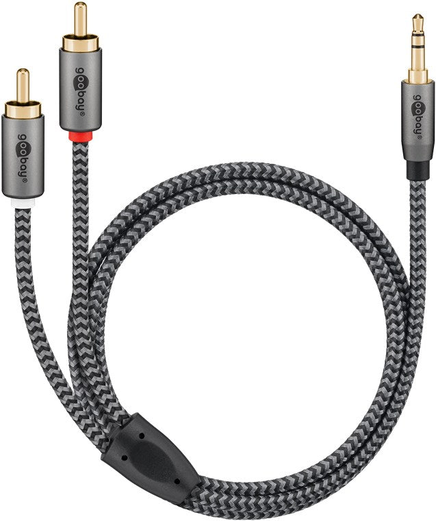 Goobay 3 5MM Jack To Rca Audio Adapter 1M Cable - additional view