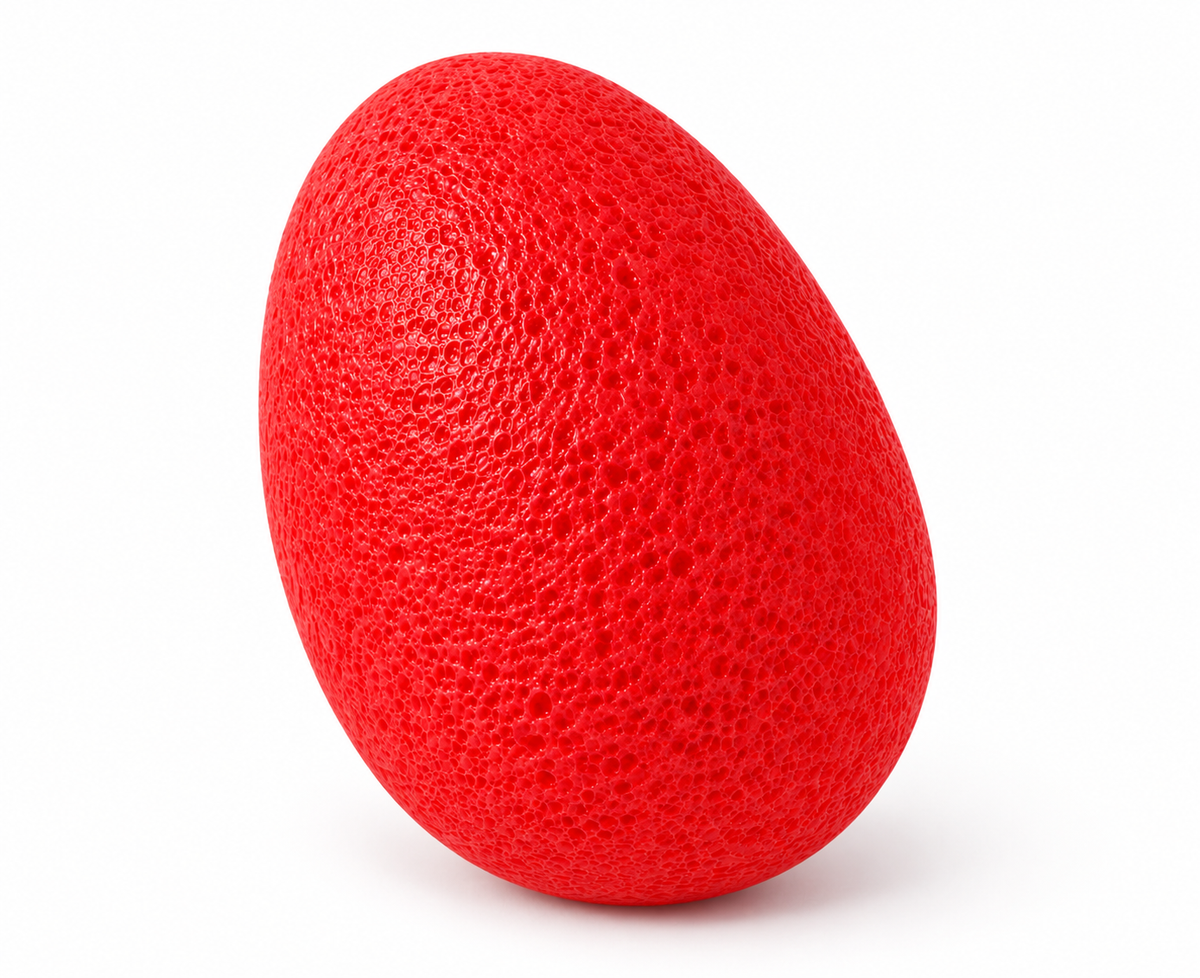 Foam Grip Strengthening Egg - Red