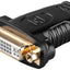 Goobay HDMI Female to Dual-Link DVI-I Female Adapter