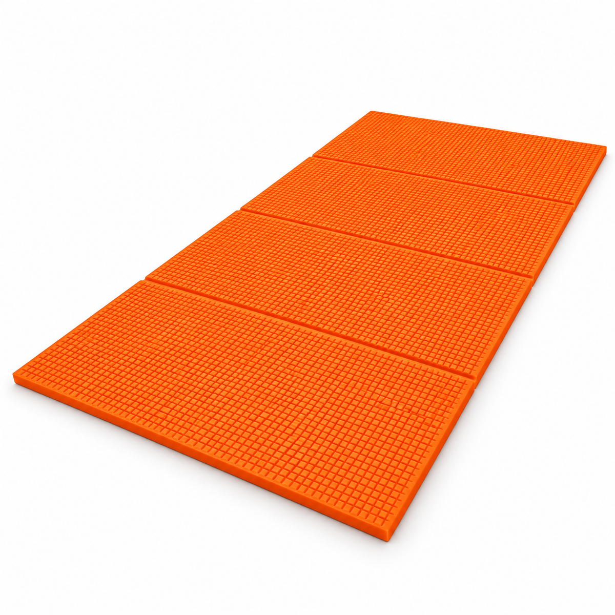 Foldable EVA Exercise Mat (5mm) - Orange