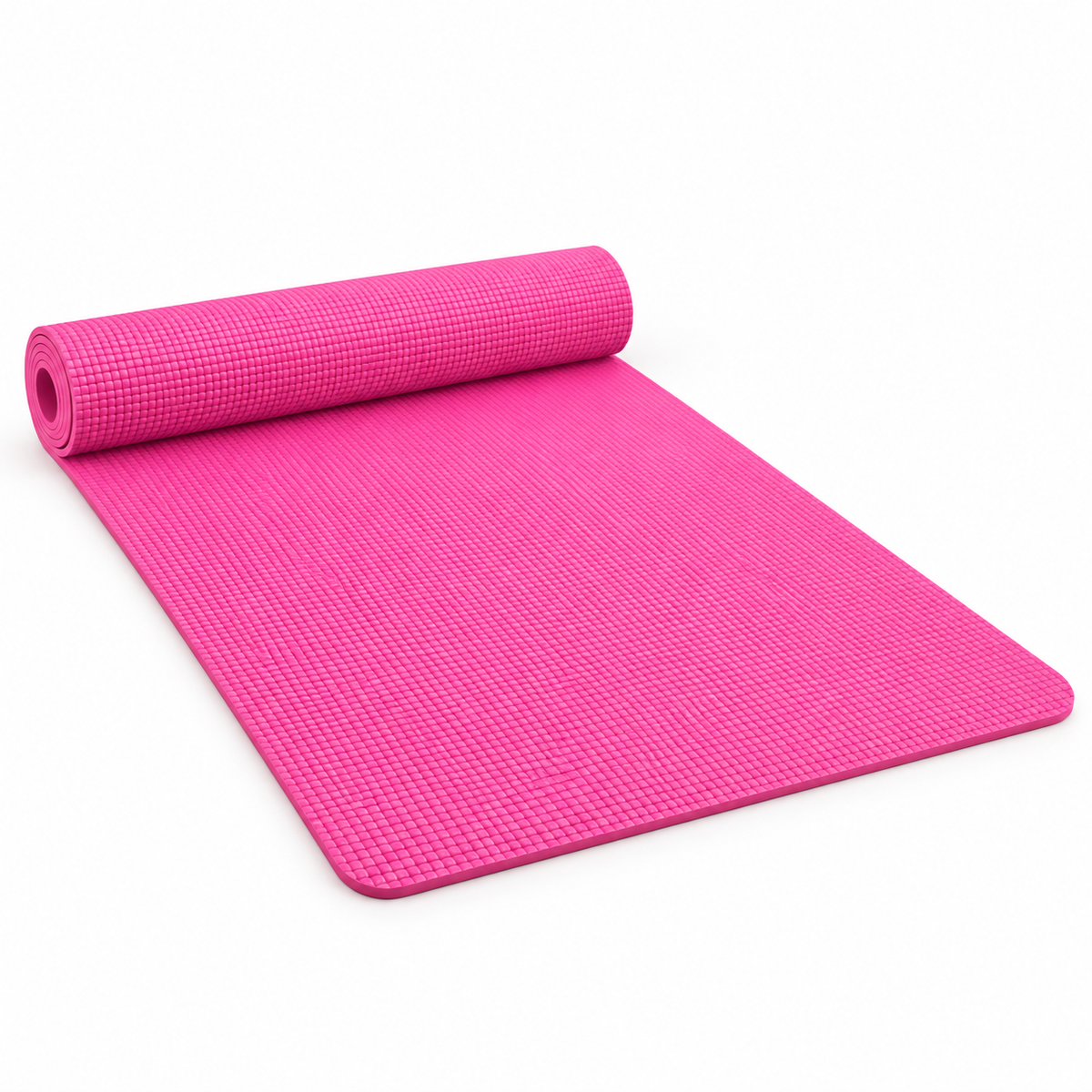 EVA Yoga Mat (5mm) - Dark Pink