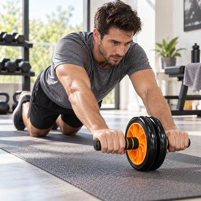 Dual-Wheel Ab Roller N562133 (16cm)