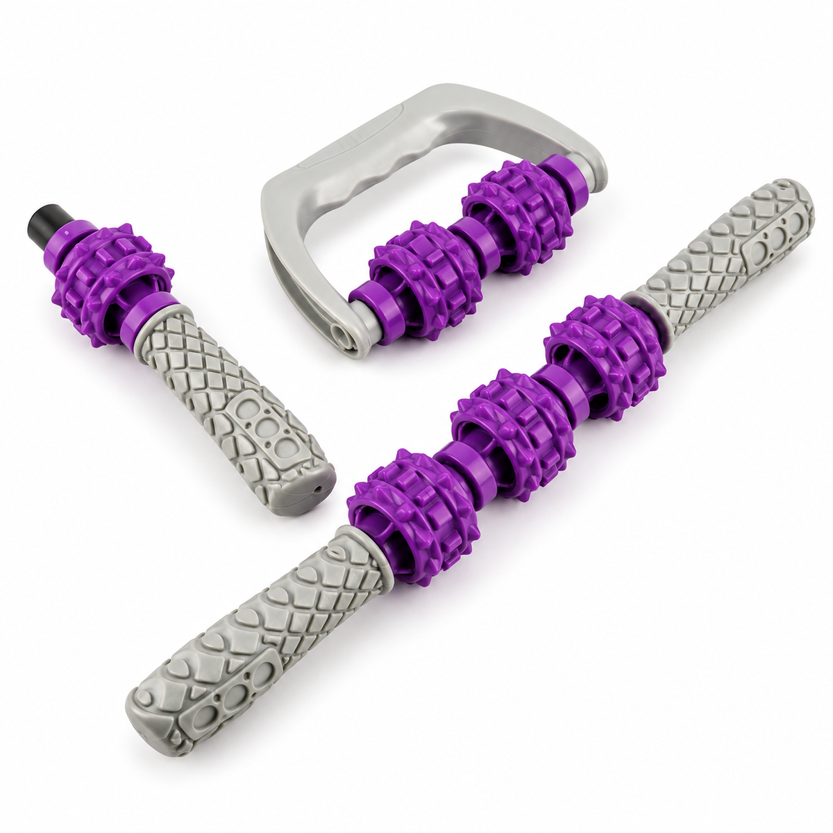 Multi-Head Muscle Massage Roller Set
