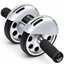 Wide Dual-Wheel Abdominal Roller