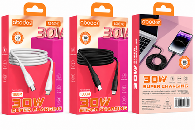 Abodos AS-DS393 36W Type-C ~ iPhone Cable