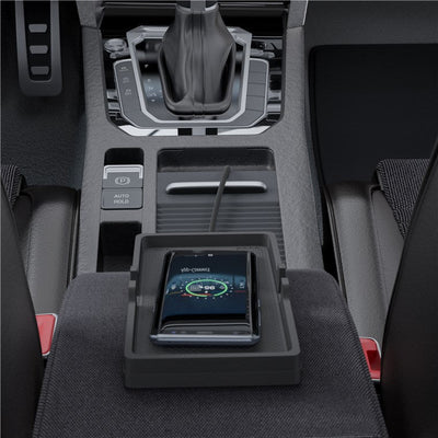 Goobay Wireless Qi Charging Mat 15W Fast Charger Black - additional view