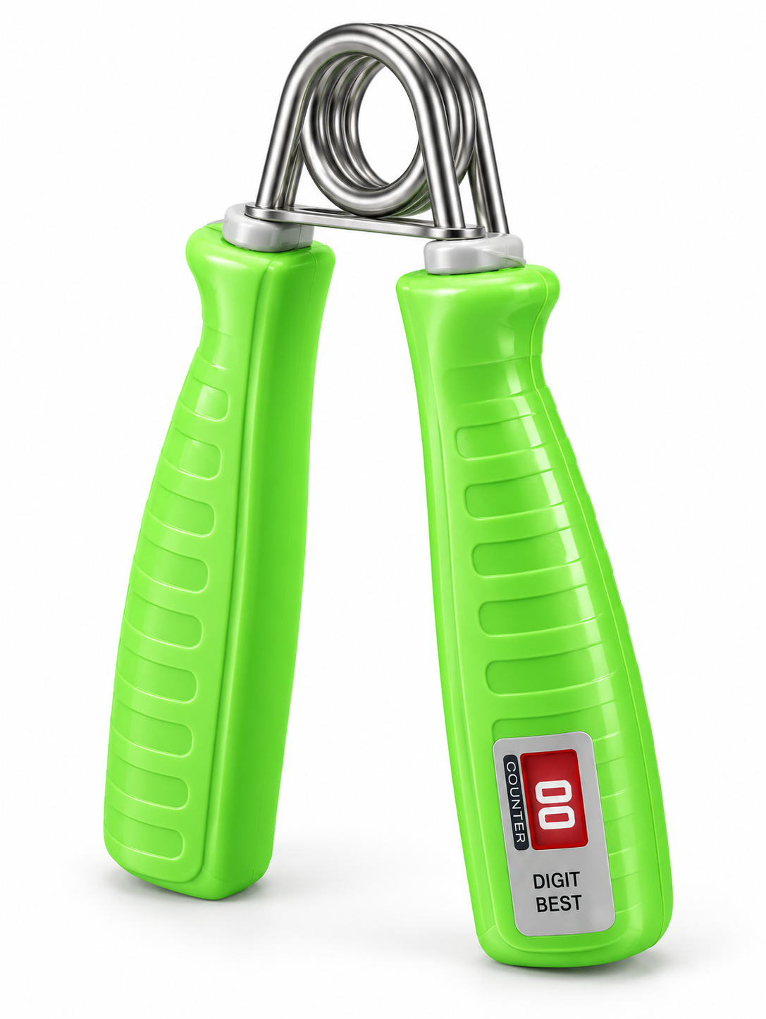 Hand-Grip Strengthener with Counter