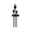 Goobay Cable Management Clip 3 Slots 3 Piece Set Black - additional view