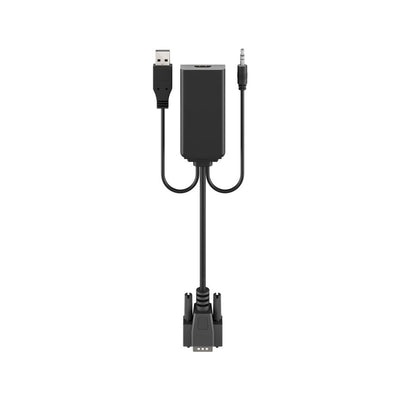 Goobay VGA To HDMI Converter With 3 5 mm Jack Audio - additional view