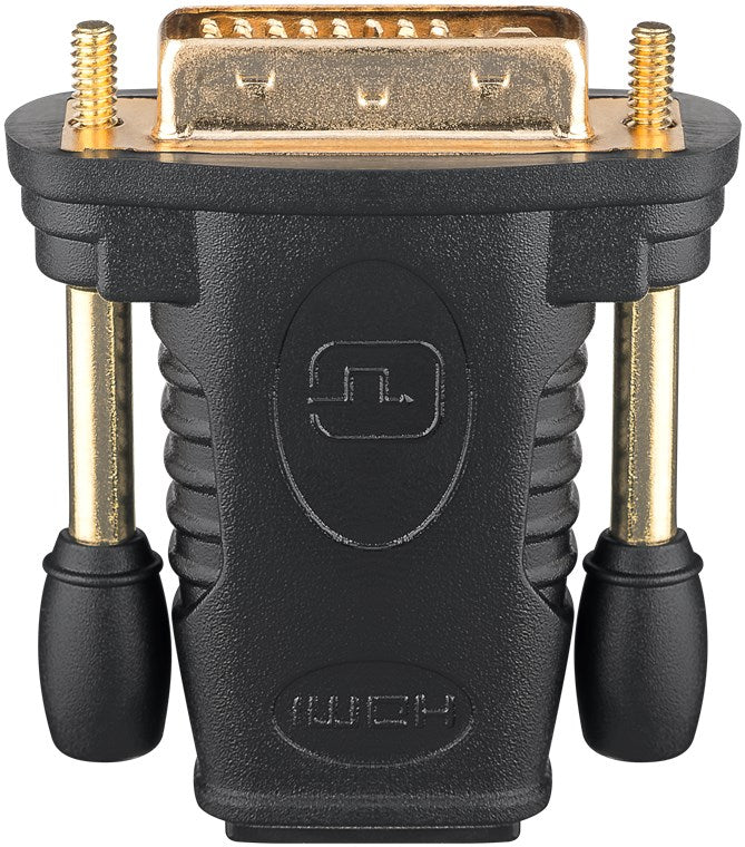 Goobay HDMI Male To Dual Link DVI D Male Adapter - additional view