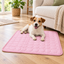 Ice-Silk Cooling Mat for Dogs & Cats – Medium 60 × 50 cm - Pink