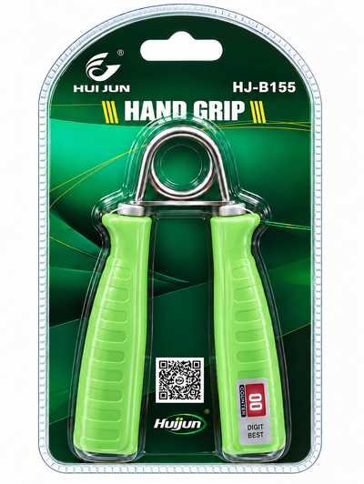 Hand-Grip Strengthener with Counter