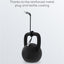 Goobay USB C To USB A Textile 2M Cable With Metal Plugs Space Grey Silver - additional view