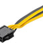 Goobay 8 Pin Female To Dual 6 2 Male For PCIe Power Supply Cable - additional view