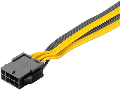 Goobay 8 Pin Female To Dual 6 2 Male For PCIe Power Supply Cable - additional view
