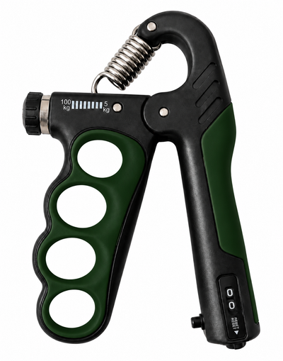 Adjustable Hand Grip Strengthener with Repetition Counter