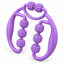 3-in-1 Massage Roller - Purple