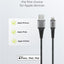 Goobay Lightning USB A Textile 1M Cable With Metal Plugs - additional view
