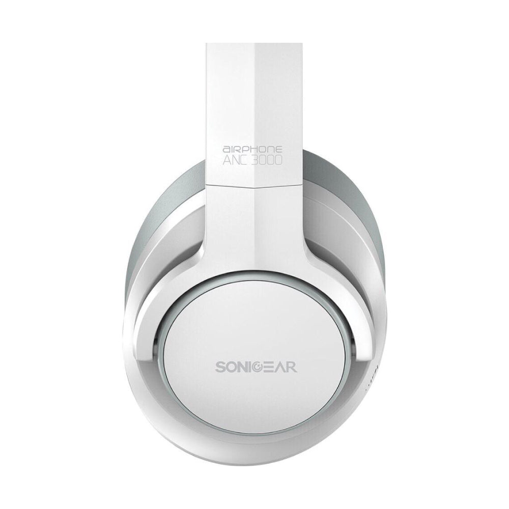 Sonicgear Airphone ANC 3000 Active Noise Cancelling Headphone White Light Grey - additional view