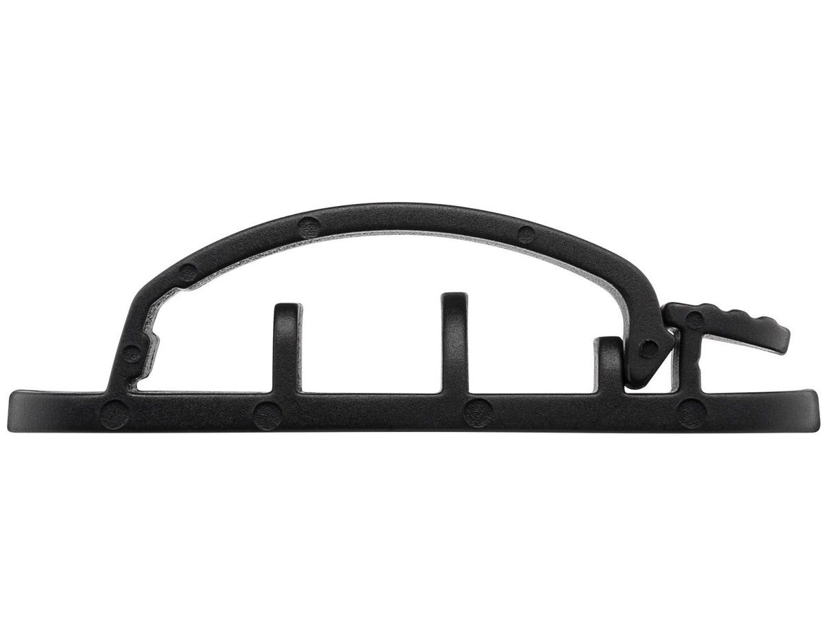 Goobay Cable Management Clip 3 Slots 3 Piece Set Black - additional view