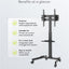 Goobay TV Presentation Stand Basic Size L For Tvs Or Monitors Between 37 And 70 - additional view