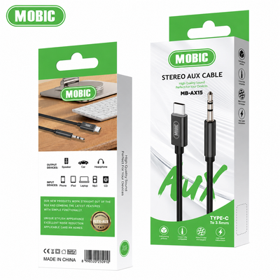Mobic MB-AX15 AUX-Type-C Cable