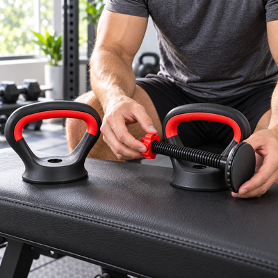 FED Adjustable Kettlebell Grip – Weight Plate Handle