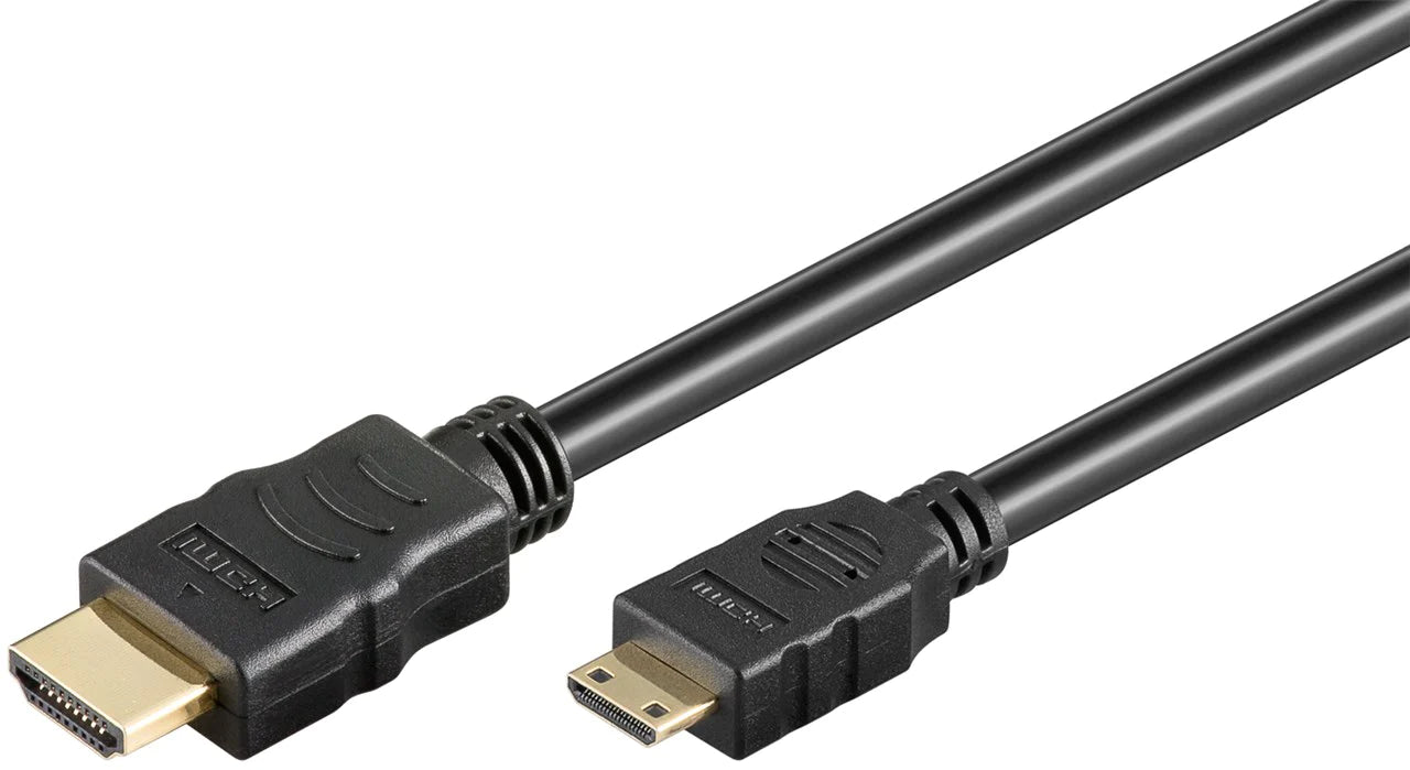 Goobay HDMI Male to HDMI mini Male High Speed 1.5m Cable with Ethernet